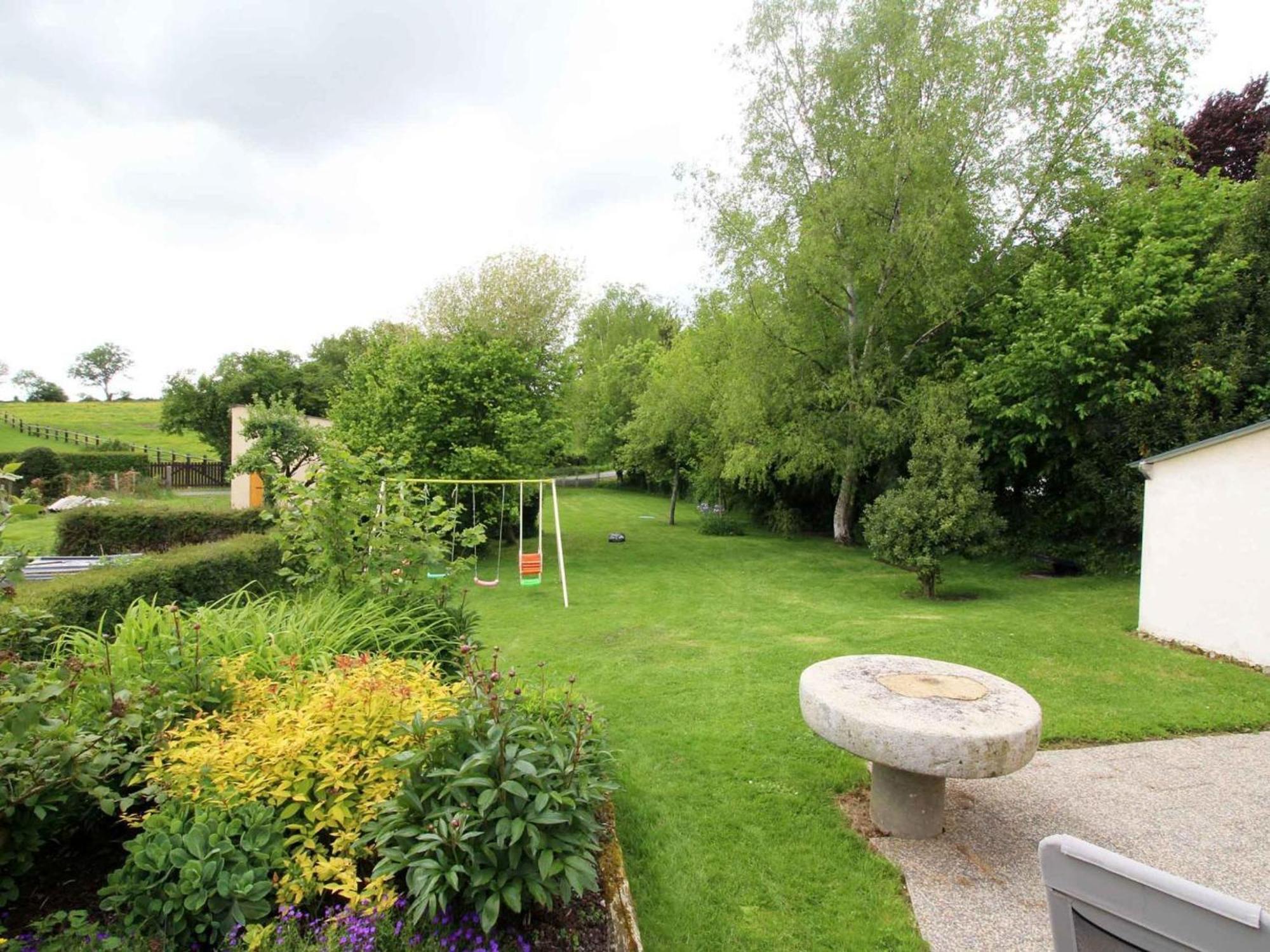 Maison Percheronne Spacieuse Avec Billard, Babyfoot, Et Jardin Clos, Animaux Bienvenus ! - Fr-1-497-65 La Mesniere Dış mekan fotoğraf