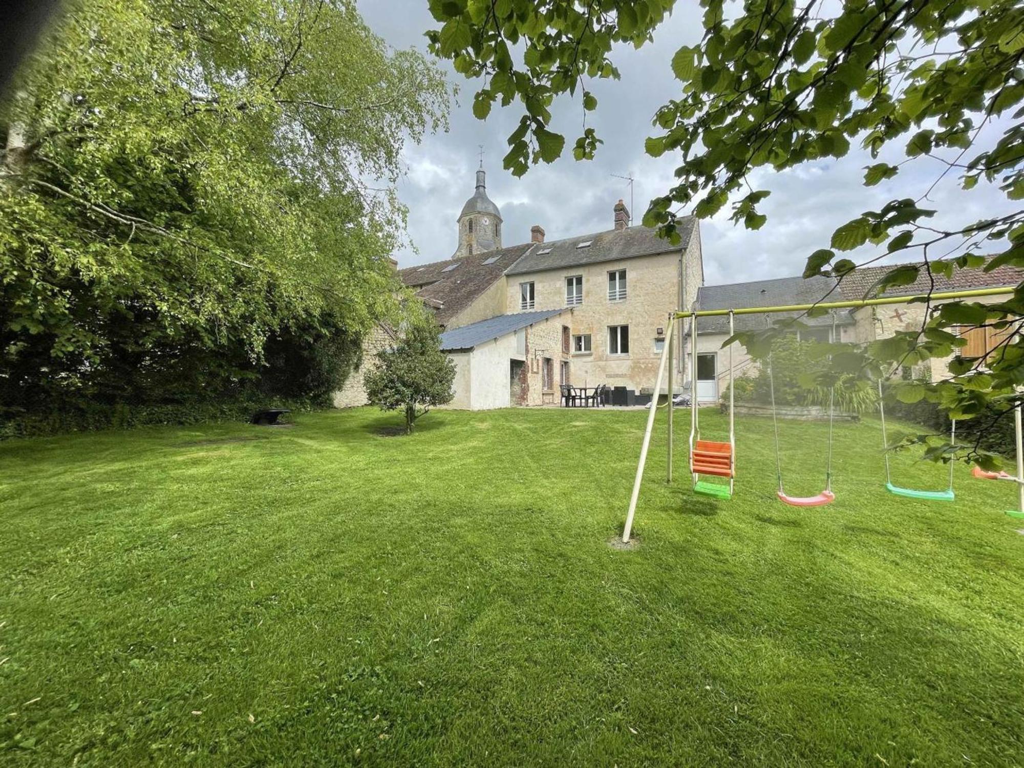 Maison Percheronne Spacieuse Avec Billard, Babyfoot, Et Jardin Clos, Animaux Bienvenus ! - Fr-1-497-65 La Mesniere Dış mekan fotoğraf